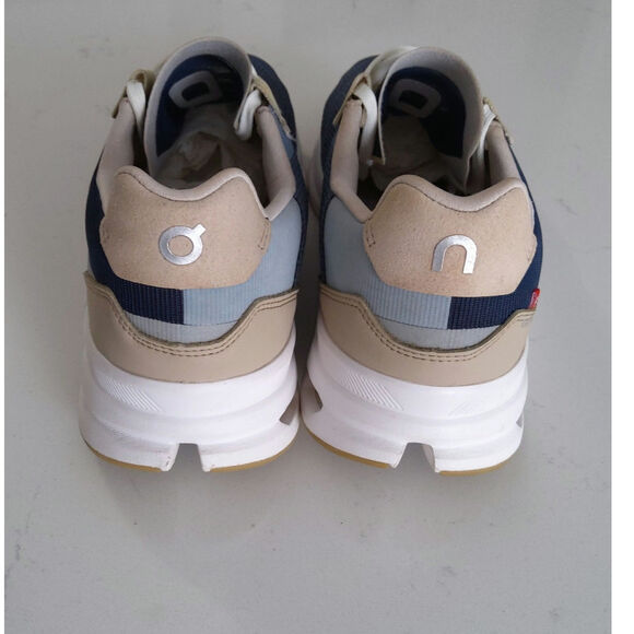 On Cloud Drift Metal Navy athletic training running shoes size 8.5 - Picture 8 of 9